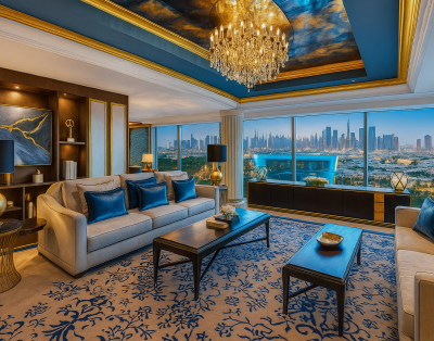 LUXE 2BR Penthouse Duplex Royal Suite | Private Jacuzzi | Creek View | Serviced